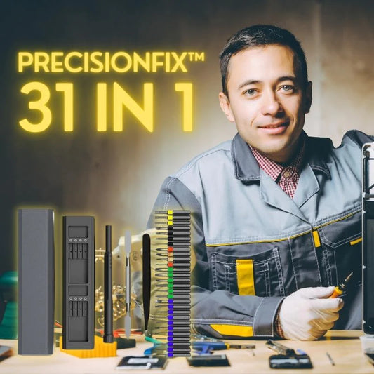 PrecisionFix™ - 31 in 1 screwdriver set for hassle-free repairs