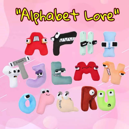Alphabet Lore Plush Toys,26 Pcs Alphabet Lore Plush Animal Toys
